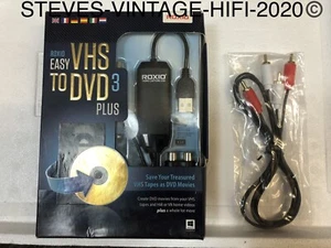 Corel Roxio Easy VHS vers DVD 3 Plus périphérique de capture vidéo USB2 BNIB L@@K GRATUIT PP - Photo 1/12