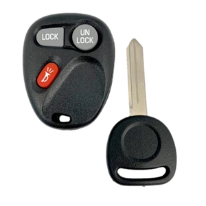 New OEM Electronics Keyless Remote Fob + Key 3 Button KOBLEAR1XT 15042968 - Picture 1 of 4
