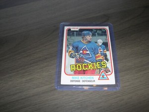 1981-82 opc # 83 mike kitchen