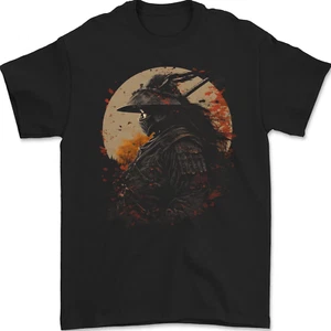 Samurai Storm Japanese Fantasy Warrior Mens T-Shirt 100% Cotton - Picture 1 of 2