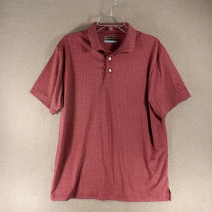 PGA Tour Poloshirt Herren Medium Lila Kurzarm Perry Ellis Golf Papa Sport - Bild 1 von 10