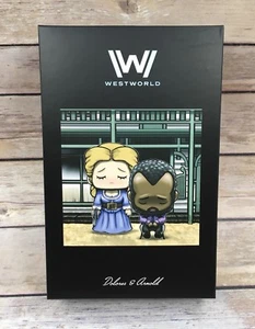 Caja de botín WestWorld Dolores and Arnold Artist Series Super Emo Friends Nueva - Imagen 1 de 5