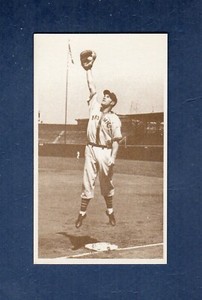 GEORGE McQUINN, 1902-1953 St. Louis Browns commemorative card | TCMA 1974-75