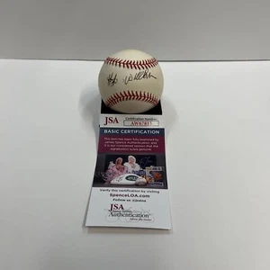 Hoyt Wilhelm Autographed Signed Baseball San Francisco Giants MLB JSA #AW67813 - Picture 1 of 11