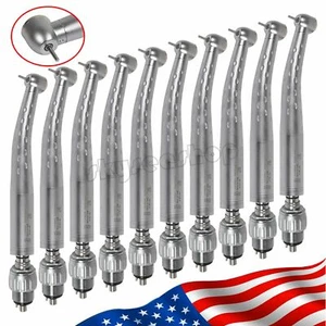 Pieza de mano dental de alta velocidad YABANGBANG y acoplador rápido de 4 orificios giratorio/rotor 360 - Imagen 1 de 13