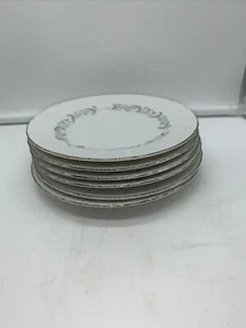 Menge (6) Vintage Gracious von Camelot 6 1/4" Brot & Butter Teller Japan 1990 - Bild 1 von 9