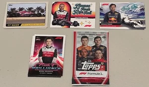 2022 Topps Formula 1 Racing Insert Card Base Singles - Complete Your Set! - Picture 1 of 16