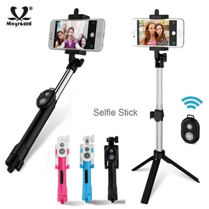 Extendable Wireless Remote Selfie Stick Tripod Holder Mount For iPhone Samsung