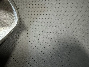 Automobil Kunstleder Meterware MB Catania SCHWARZ PERFORIERT mit Schaum Rücken! - Bild 1 von 13