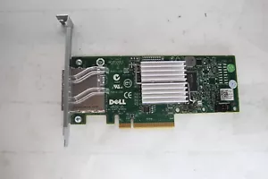 Dell 12DNW Dual Port 6Gb/s SAS HBA Controller Adapter Card PCI High Profile - Picture 1 of 5