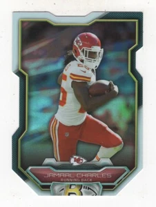 2015 BOWMAN FOOTBALL CHROME DIE CUT JAMAAL CHARLES KANSAS CITY CHIEFS #BCDC-JCH - Picture 1 of 7