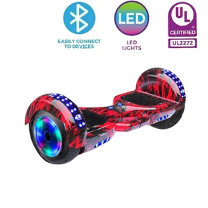 New Electric Hoverboard Self Balancing Scooter Bluetooth Speaker Portable LED - Picture 1 of 12