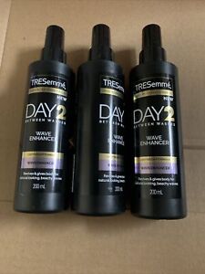 3x Tresemme Day 2 Between Washes Wave Enhancer Spray 200ml Hair Styling
