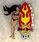 HARD ROCK CAFE OSAKA UNIVERSAL CITYWALK SEXY BIKINI GIRL SURFBOARD PIN # 28884
