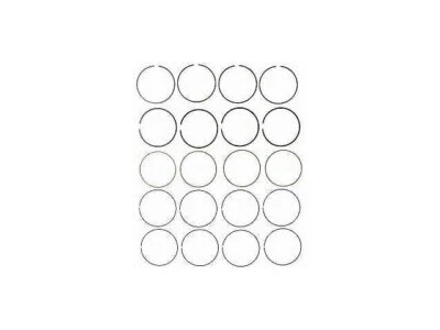 Juego de anillos de pistón Plymouth Colt 1984-1987 potencia sellada 21973GRNC 1985 1986 Foto 1 de 2