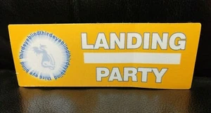 Vintage Third Eye Blind Landing Party Access Pass, unbenutzt! - Bild 1 von 2