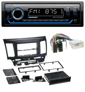 Blaupunkt Bluetooth USB DAB MP3 Autoradio für Mitsubishi Evo Lancer (ab 2008) - Bild 1 von 8