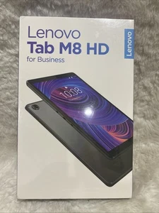 New & Sealed! Lenovo Tab M8 HD 2G+32GB LTE DATA WIFI Tablet for Business - NIB! - Photo 1/5