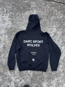 Darc Sport Hoodie sweatshirt Black Wolves Large - Picture 1 of 3