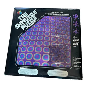 Vintage 1981 Computer Graphics 1 Shmuzzle Puzzle by Shmuzzle Inc Open Box READ - Picture 1 of 16