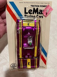 Vintage 1978 Zee Toys Le Mans Friction Powered auto da corsa Porsche NUOVO SIGILLATO - Foto 1 di 4