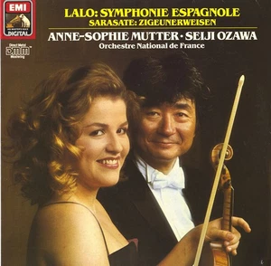 MUTTER Violin LALO Symphonie Espagnole SARASATE Zigeunerweisen OZAWA Digital LP - Bild 1 von 3