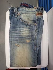 Rivet De Cru Jeans Andrew Relaxed Straight W38 L34 Denim Jeans - Bild 1 von 12
