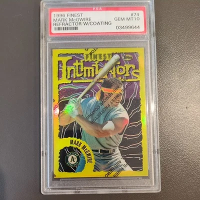 Topps Finest 1996 - refractor Mark McGwire #74 Foto 1 de 2