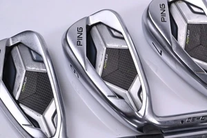 Left Hand Ping G430 Irons / 5-PW / Black Dot / Stiff Flex Dynamic Gold 105 S300 - Picture 1 of 7