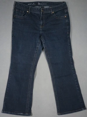 XB03448 SWEET *LANE BRYANT* GENIUS FIT BOTA CORTE PIERNA MUJER JEANS AZULES talla 18 CORTO Foto 1 de 4