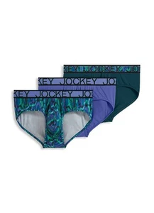 Jockey Men's Active Microfiber Brief - 3 Pack - Picture 1 of 47