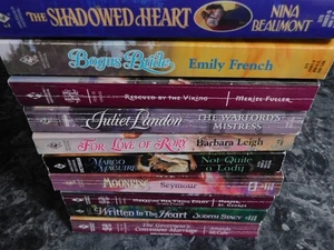 Harlequin Historical Romance lot of 10 Paperbacks - Foto 1 di 1