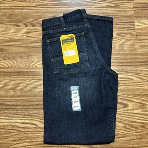 Carhartt 32x34 Relaxed Fit 5-Pocket Jean NWT Dark Wash Men’s Workwear - Picture 1 of 7