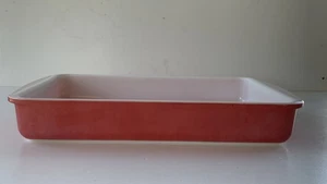 Vintage PYREX Pink Flamingo Rectangle Lasagna Casserole Baking Dish #232, 2 Qt. - Picture 1 of 16