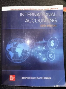 International Accounting 5th Edition - Doupnik - Finn - Gotti - Perera. - Bild 1 von 2