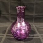 Purple Swirl Vase, Short