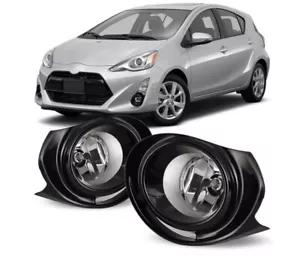 WINjet Driving Fog Lights + Switch + Wiring Harness Toyota Prius C 2015-16 - P12 - Picture 1 of 3
