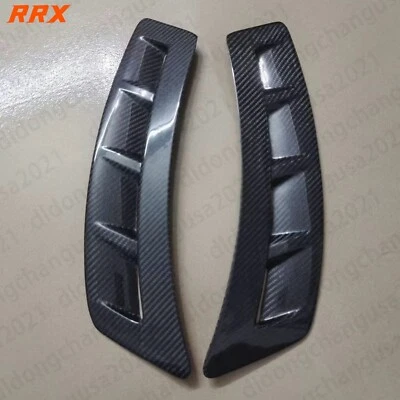 REAL DRY CARBON FIBER SIDE FENDER AIR INTAKE COVER For INFINITI FX35 FX50 QX70 - Изображение 1 из 4