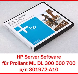 HP SERVER SOFTWARE PROLIANT DL580 DL585 DL760 DL785 DL320 DL360 301972-A10 #S6 - Bild 1 von 1