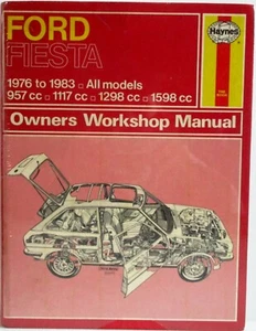 Haynes - Ford Fiesta / 1976 to 1983 / All Models - Owners Workshop Manual 558 - Picture 1 of 7