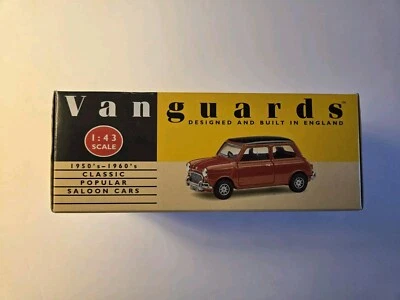 VANGUARDS 1:43 Red Mini Cooper In Box - Image 1 of 3