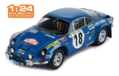 IXO Alpine Renault A110 #18 Rallye Monte Carlo 1973 J-C.Andruet/Biche 1/24 Scale - Image 1 of 4