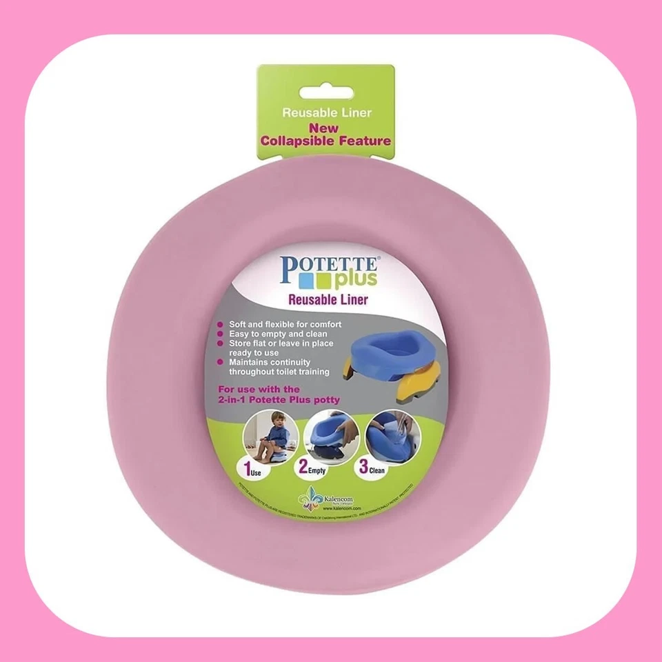 Kalencom Potette Plus Reusable Liner, Pink - Image 1 of 4