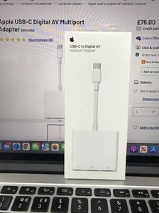 Apple USB-C Digital AV Adapter - White - Picture 1 of 4