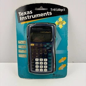 Texas Instruments | TI-40 Collége II Calculator | New - Photo 1/2