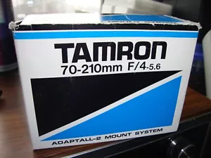 Tamron EF 70-210mm f4-5.6 Ultrasonic Zoom Lens Excellent Condition! - Picture 1 of 9