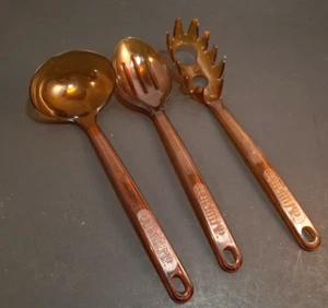 Ultratemp Visions go along kitchen utensils ladle, pasta server, & pierced spoon - Picture 1 of 3