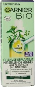 Garnier Bio Multi-Repair Nacht-Gesichtsöl m. nährendem Hanf und Vitamin E 1x30ml - Bild 1 von 6