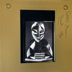 Naum Gabo "Head” Russian Kinetic Art 35mm Slide - Picture 1 of 3