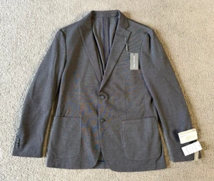 NWT Michael Kors Men's Charcoal Gray Sport Coat Blazer - Size 42R Slim Fit - Picture 1 of 5